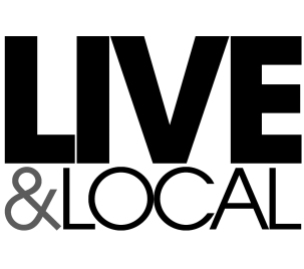 Live & Local Logo - B+W High Res
